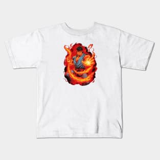 Ryu Street Fighter Design Kids T-Shirt